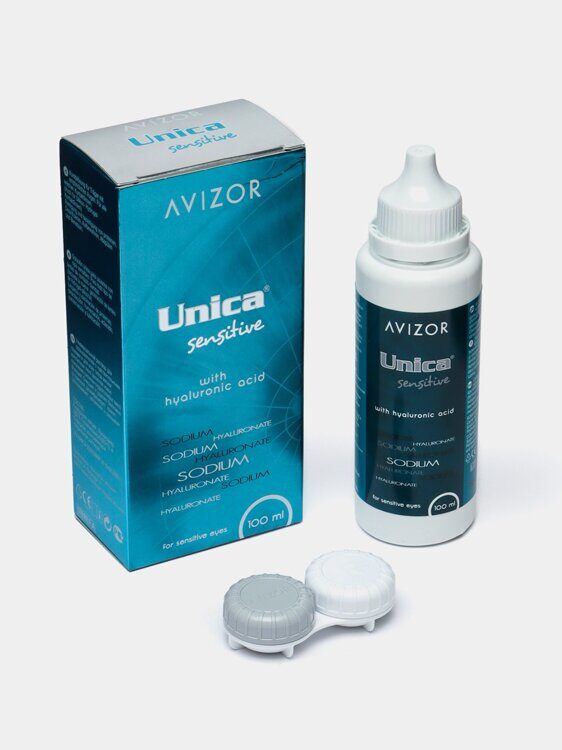 Раствор для контактных линз AVIZOR Unica Sensitive 100 мл